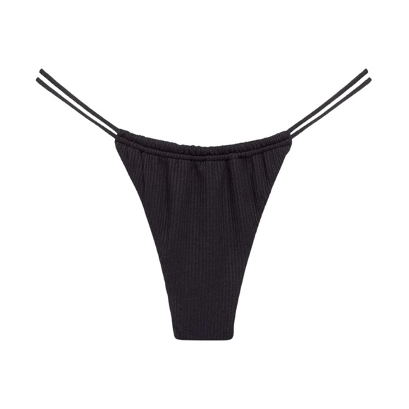 NWT MONTCE Black Bikini Bottom - Picture 1 of 3